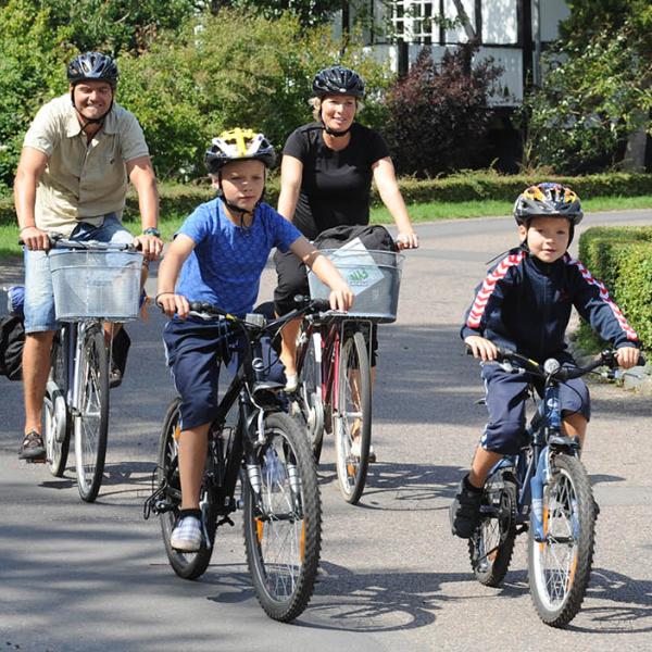 Friends on outlet bikes